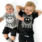 Dad's Dude Checkered Tee- 4 Colors