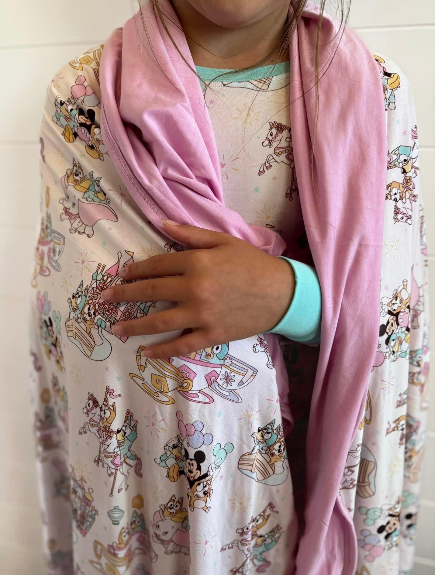 Pastel Park Cotton Candy Blanket