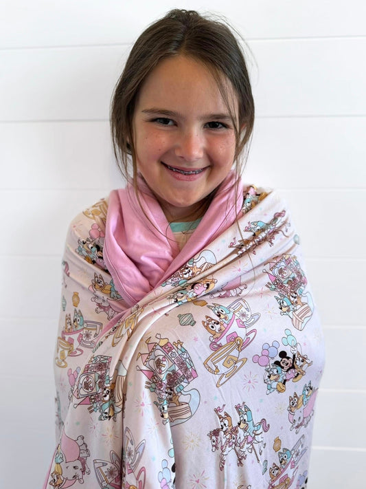 Pastel Park Cotton Candy Blanket