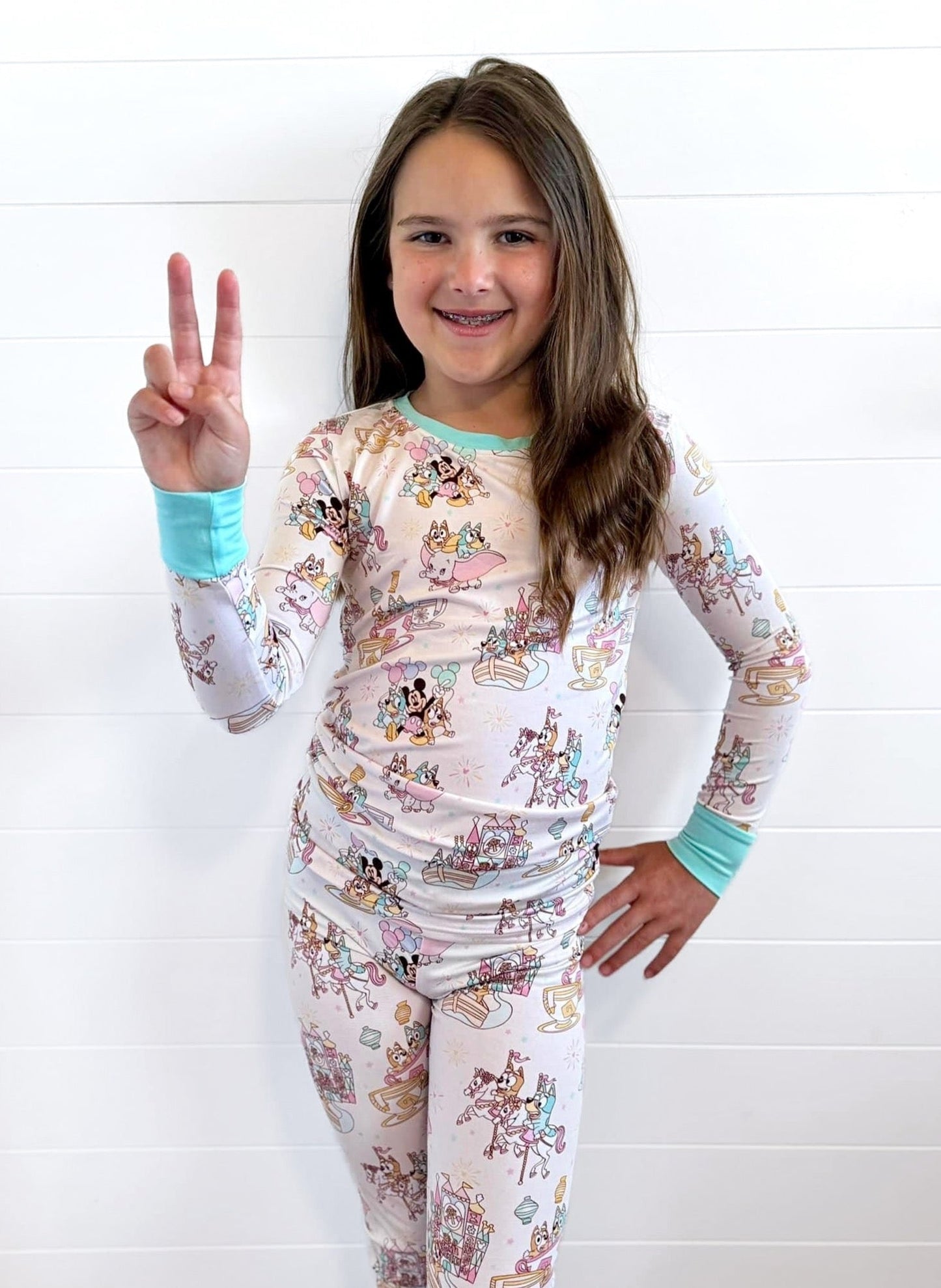 Pastel Park Belize 2-Piece Pajama Set