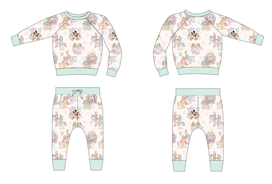 Pastel Park Belize French Terry Set
