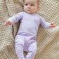 Hydrangea Ribbed Zippy Pajama
