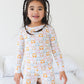 Checkerboard Charm 2-Piece Pajama Set