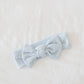 Baby Blue Ribbed Headband