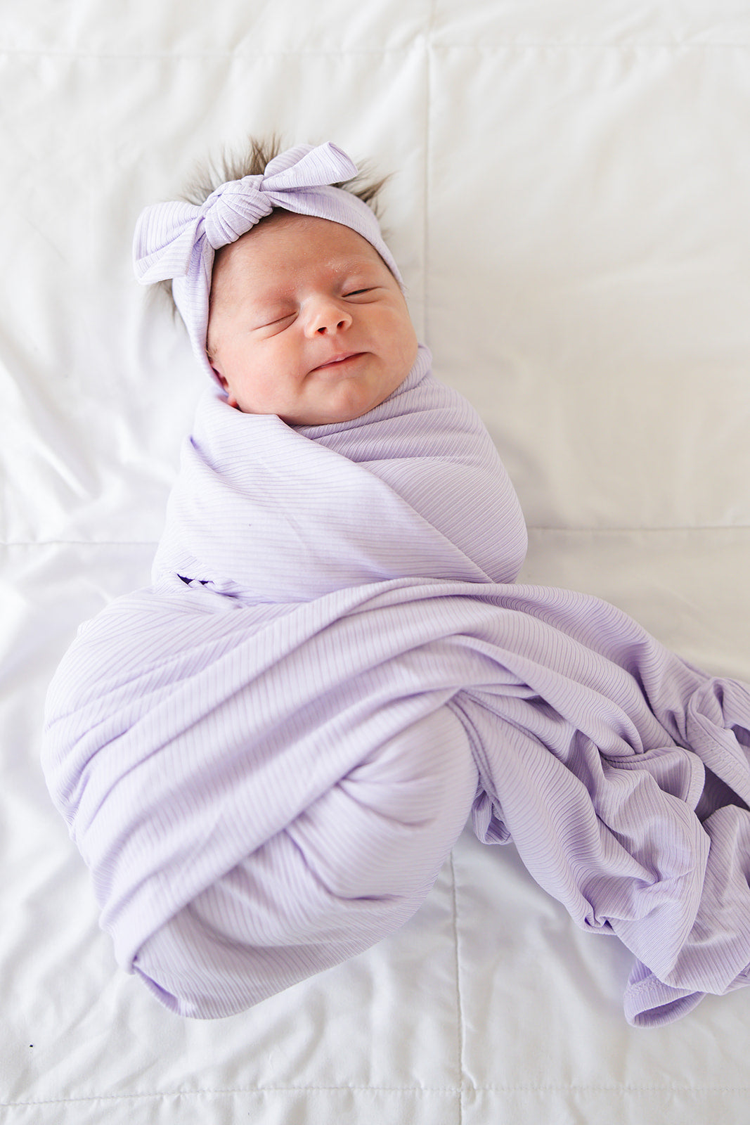 Hydrangea Ribbed Lightweight Blanket