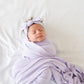 Hydrangea Ribbed Lightweight Blanket