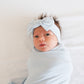 Baby Blue Ribbed Headband