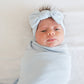 Baby Blue Ribbed Headband