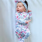Bloom Newborn Outfit With Hat/Headband Option