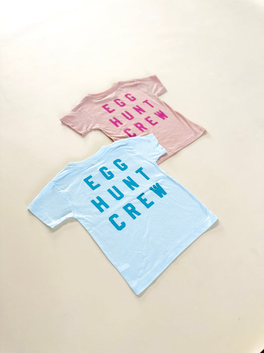 Egg Hunt Crew Tonal Child Tee