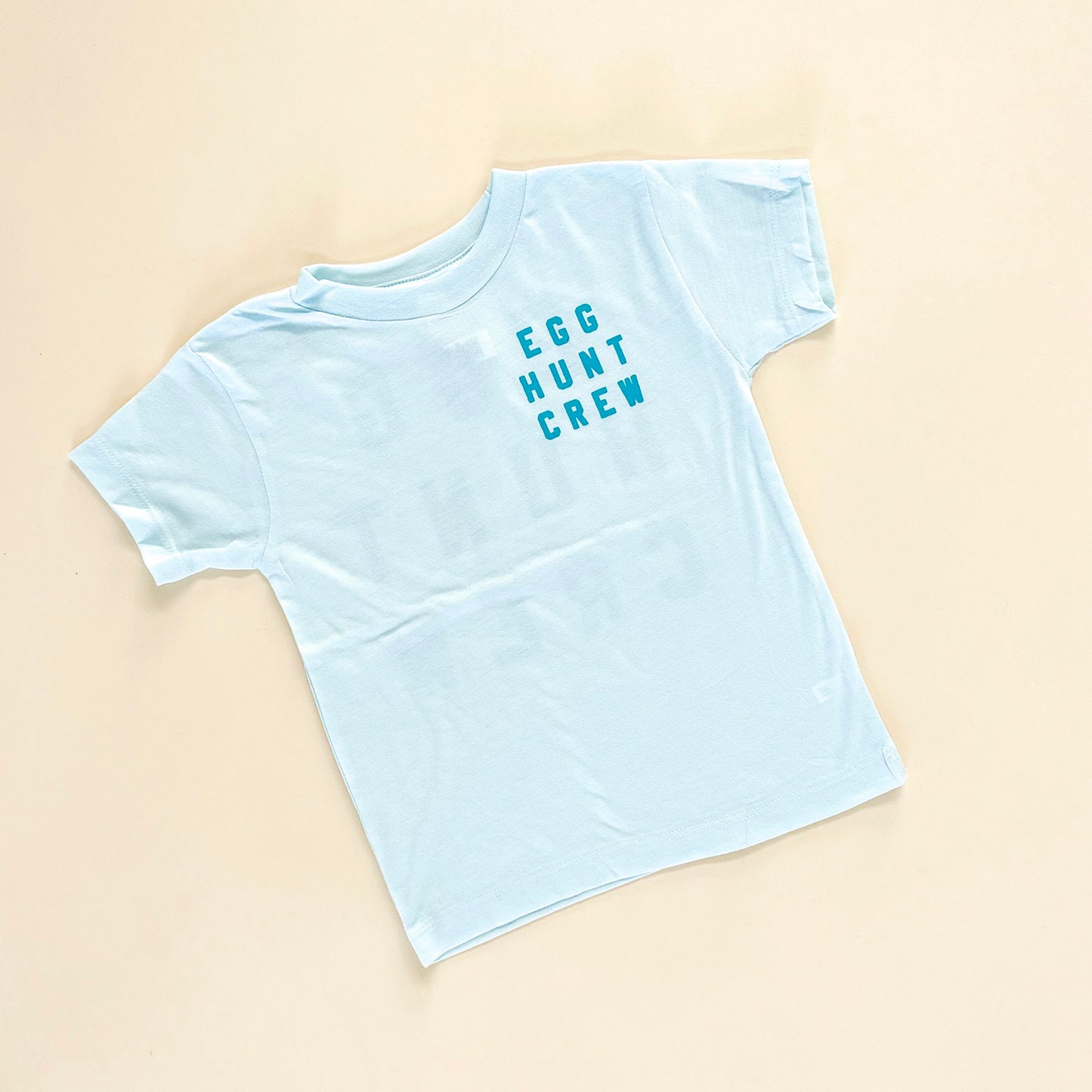 Egg Hunt Crew Tonal Child Tee