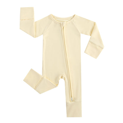 Sunshine Zippered Baby Romper