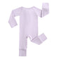 Wisteria Ruffled Zippered Baby Romper