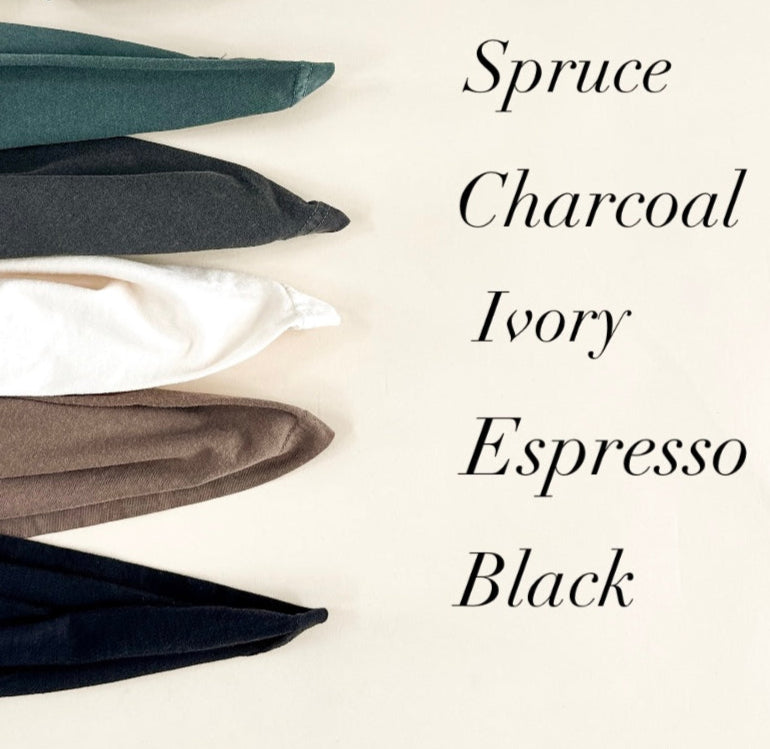 Neutral Mama Tee - Embroidered Varsity Design - Tonal