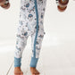 Skater Boy Zippy Pajama- Blue