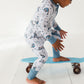 Skater Boy Zippy Pajama- Blue
