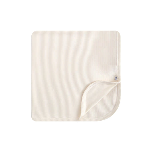 Oatmeal Ribbed Swaddle Blanket