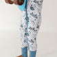 Skater Boy Zippy Pajama- Blue