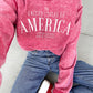 America Vintage Embroidered Sweatshirt