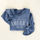 America Vintage Embroidered Sweatshirt