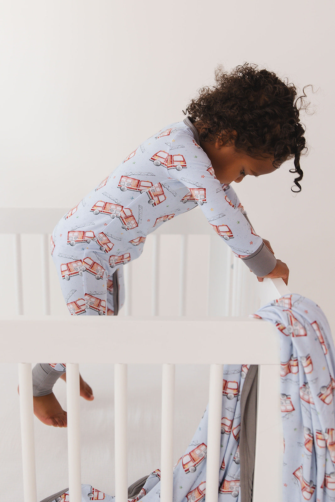 Firetruck Zippy Pajama