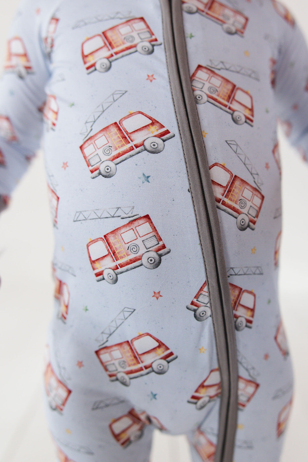 Firetruck Zippy Pajama