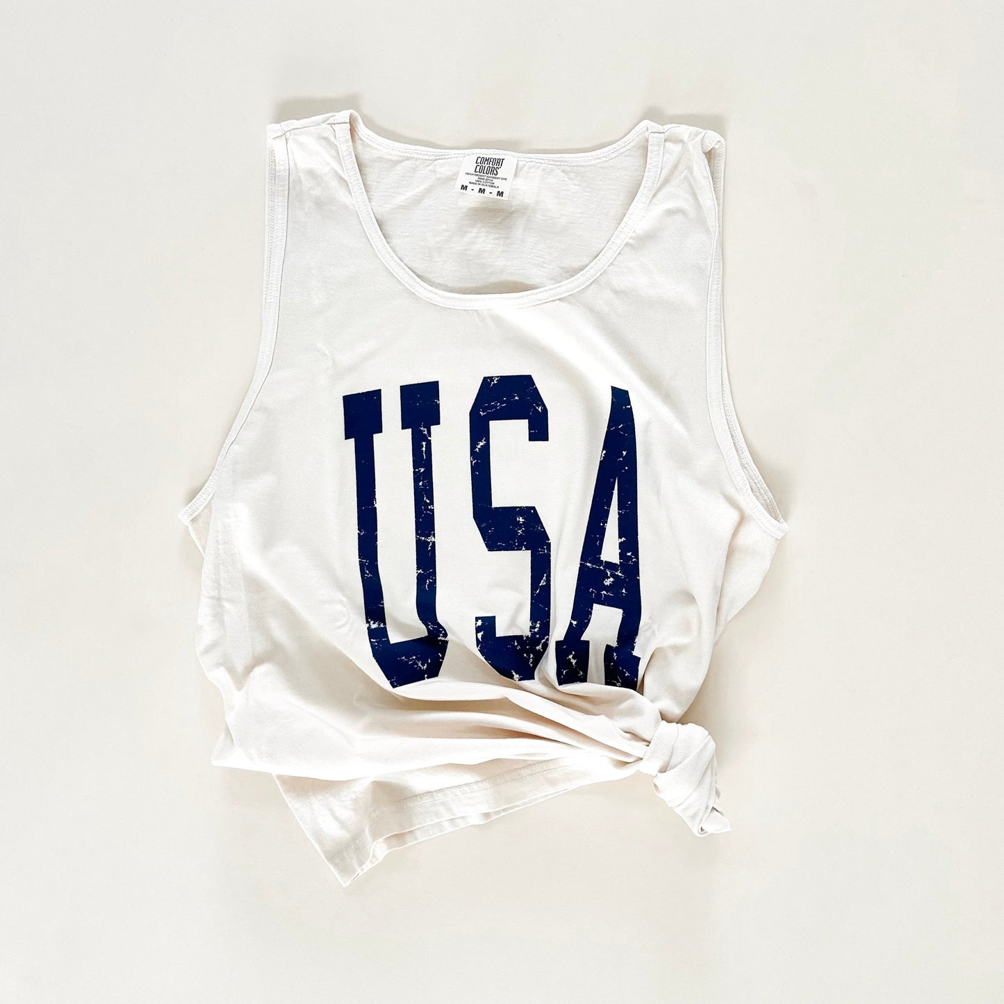 USA Varsity Vintage Adult Tank- 3 Colors