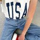 USA Varsity Vintage Adult Tank- 3 Colors