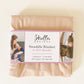 Swaddle Blanket and Hat Set - Sand