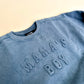 Mama's Boy Signature Acid Wash Crewneck - Tide