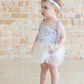 Cosette Smocked Tulle Bodysuit Dress