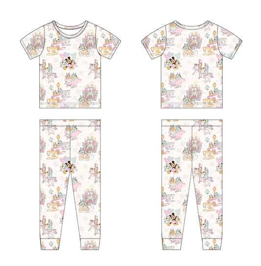 Pastel Park Short Sleeve Pajama Set