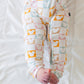 Checkerboard Charm Zippy Pajama