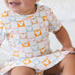 Checkerboard Charm Bodysuit Dress
