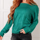 In Stitches Drop Shoulder Sweater