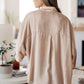 In Your Thoughts Oversized Dolman Sleeve Top in Champagne