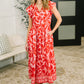 Just Yesterday Front Button Down Dress