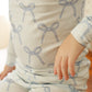 Blue Belle 2pc Ribbed Bamboo Pajamas