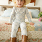 Blue Belle 2pc Ribbed Bamboo Pajamas