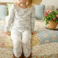 Blue Belle 2pc Ribbed Bamboo Pajamas