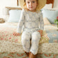 Blue Belle 2pc Ribbed Bamboo Pajamas