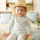 Blue Belle 2pc Ribbed Bamboo Pajamas