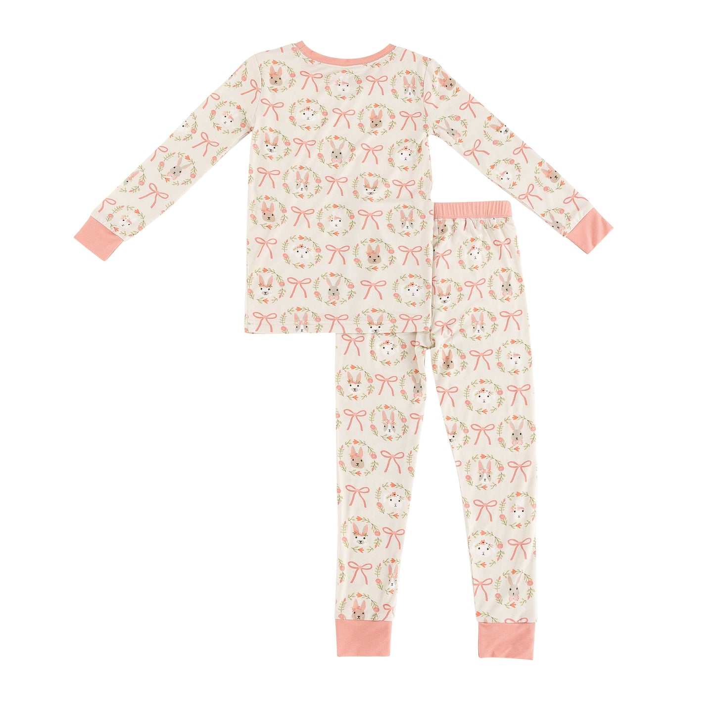 Bows & Bunnies Long Sleeve Pajama