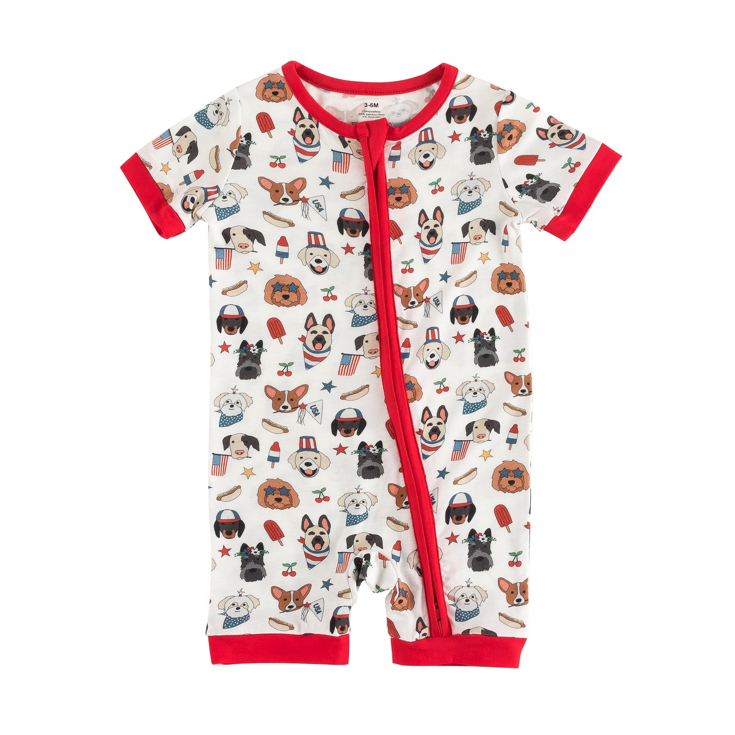 Freedom Dogs Romper