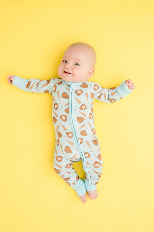 Home Run Baseball Bamboo Sleeper