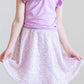 Lavender Sequin Twirl Skort
