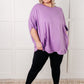 Lilac Whisper Dolman Sleeve Top