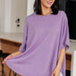 Lilac Whisper Dolman Sleeve Top