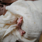 Organic Cotton Muslin Swaddle Blanket- Multiple Color Options
