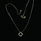 Lucky Girl Syndrome Sterling Silver Pendant Necklace
